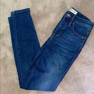 Madewell skinny jeans